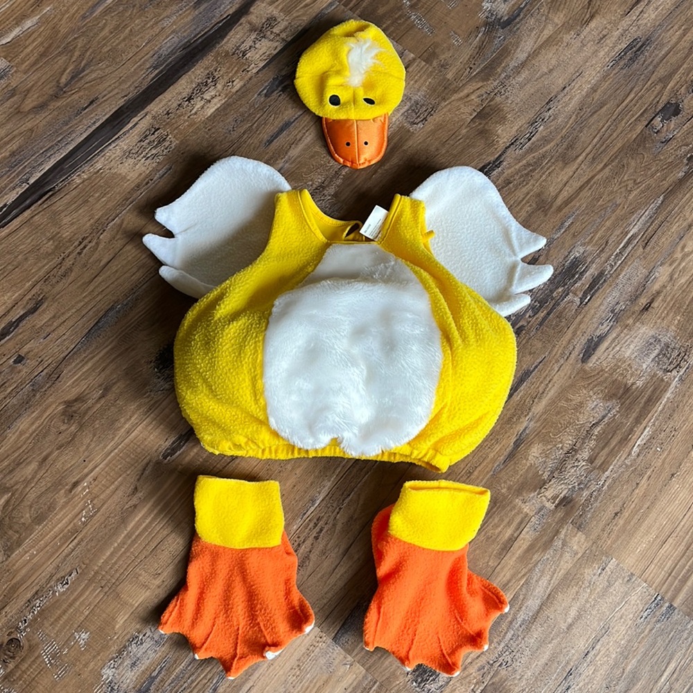 Toddler duck Halloween costume